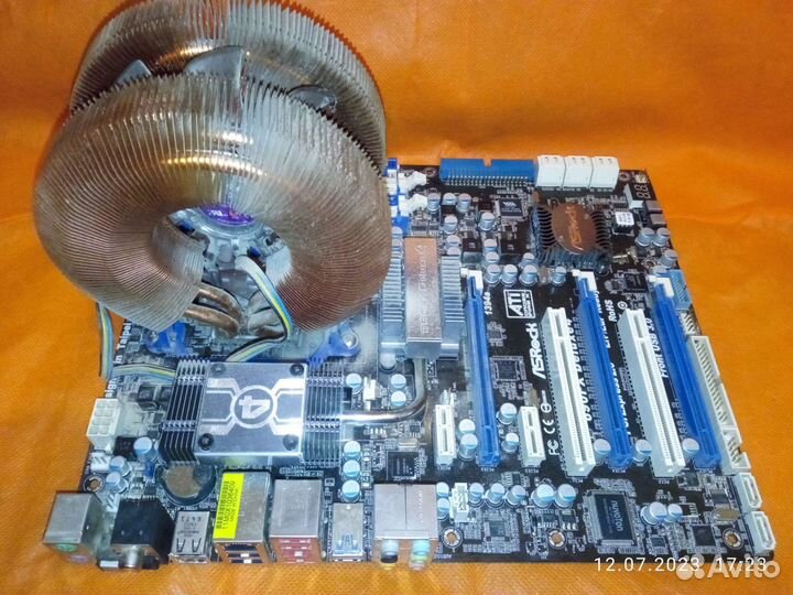 Материнская плата с процессором amd