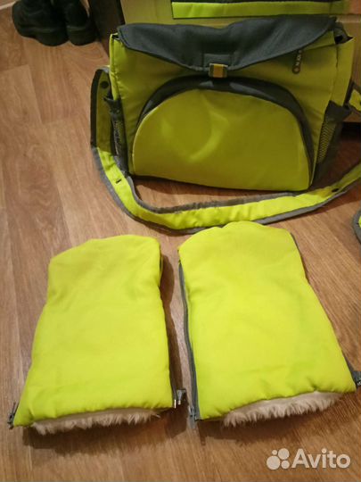 Детские санки коляска с колесами