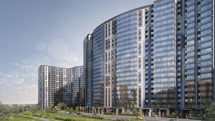 1-к. квартира, 40,6 м², 6/22 эт.