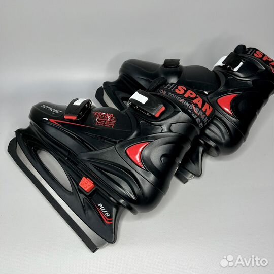 Коньки раздвижные 33-36 детские ледовые