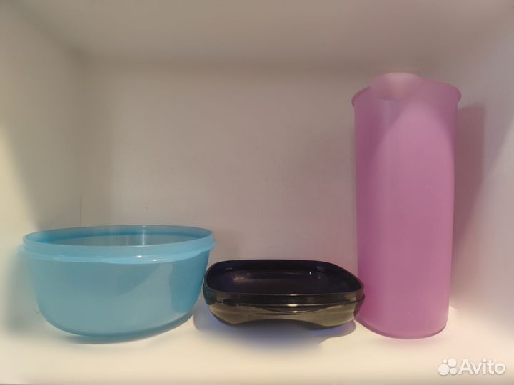 Посуда тапервер tupperware лот 3 шт