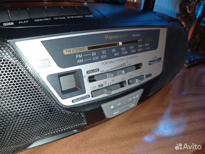 Магнитола panasonic RX-DS12