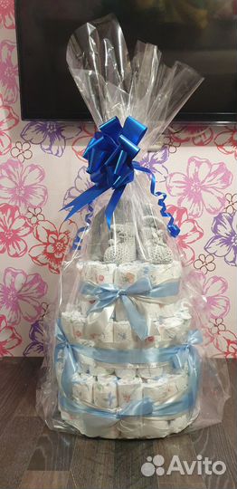 Торт из памперсов