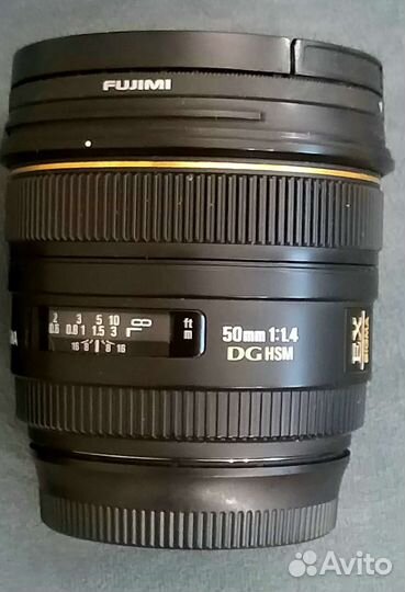 Объектив sigma 50mm f 1/1.4 DG HSM canon