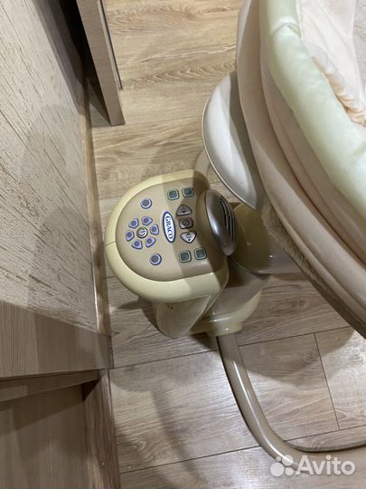 Детские электронные качели graco