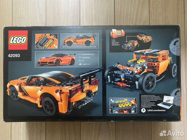 Конструктор lego Technic 42093 Chevrolet Corvette