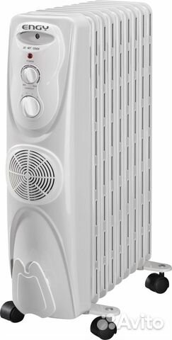 Обогреватель масляный engy EN-1309F с вент. новый