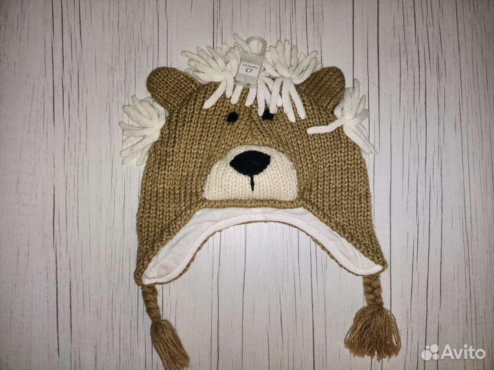 Шапка детская на 3-6 месяцев