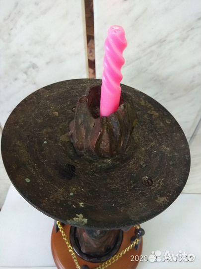 Редкая статуэтка, подсвечник 