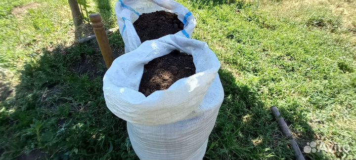 Чернозем луговой,навоз 3г,смесь,доставка,от мешка