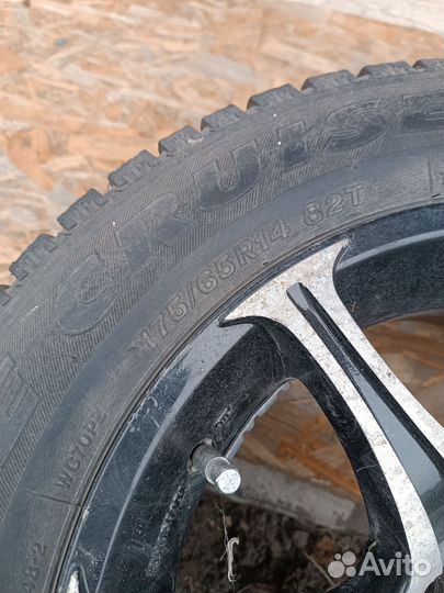 Зимняя резина с дисками r14