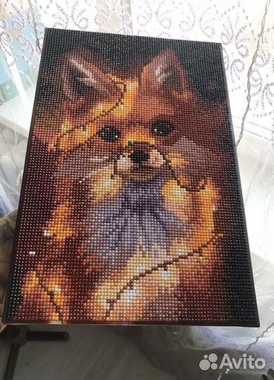 Картина готовая (алмазная мозайка)