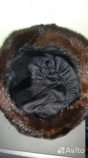 Шапка обманка мех