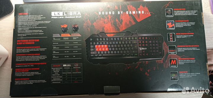Игровая клавиатура bloody B3590R