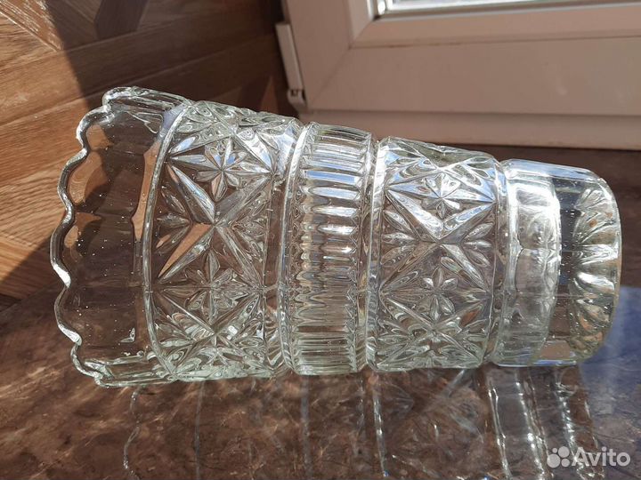 Ваза хрустальная времен СССР