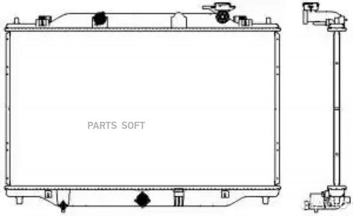 Радиатор охлаждения Мазда сx-5