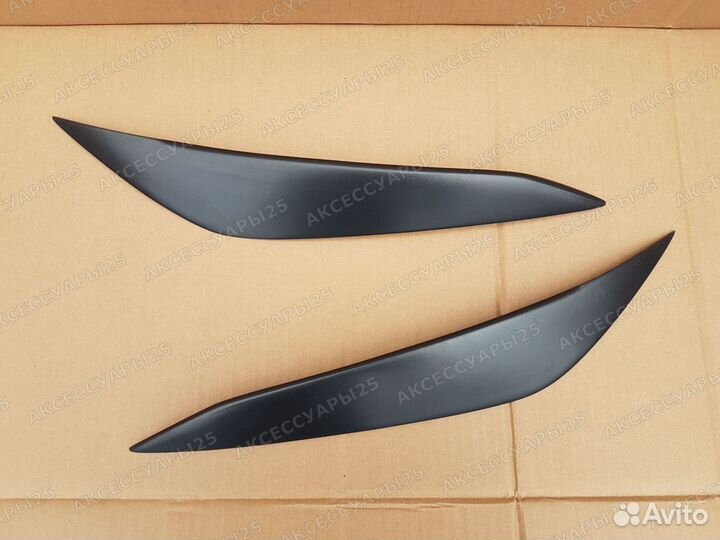 Реснички на фары Toyota Will VS (Вилл) 2001-2004г