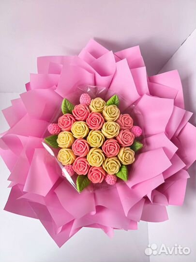 Букеты из шоколадных цветов