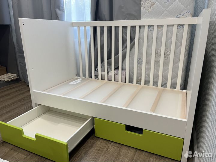 Кроватка икеа 120х60