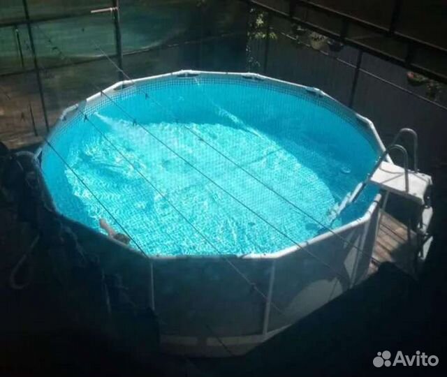 Каркасный бассейн бу