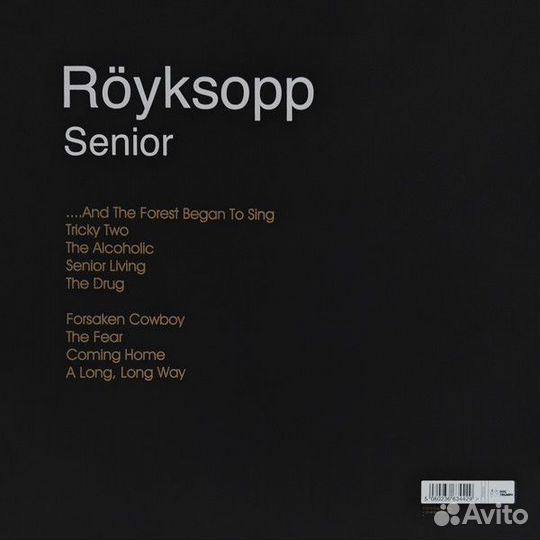 Виниловая пластинка Royksopp - Senior (Black Vinyl