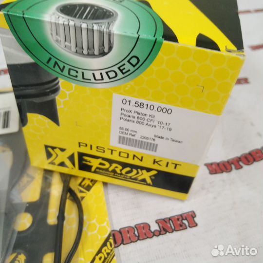 Поршни и прокладки Pro-x Polaris Dragon RMK 800