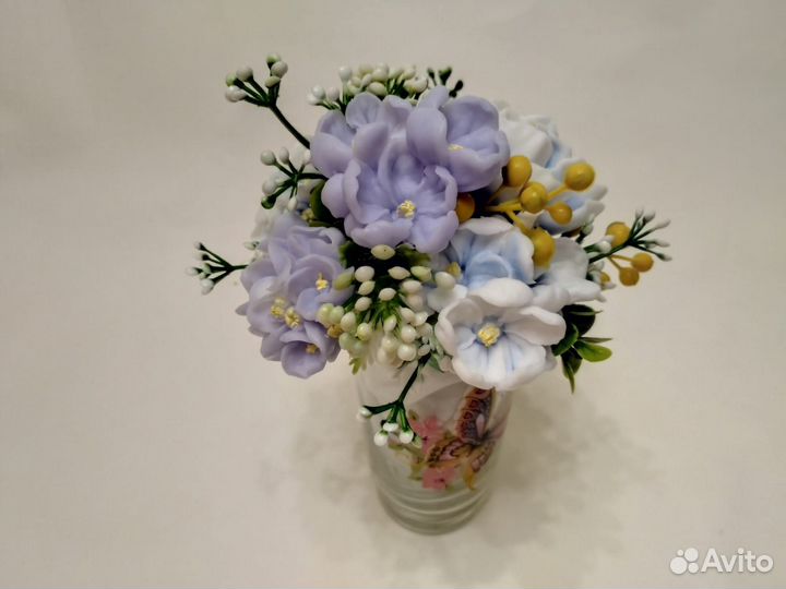 Мыльные букеты ручной работы