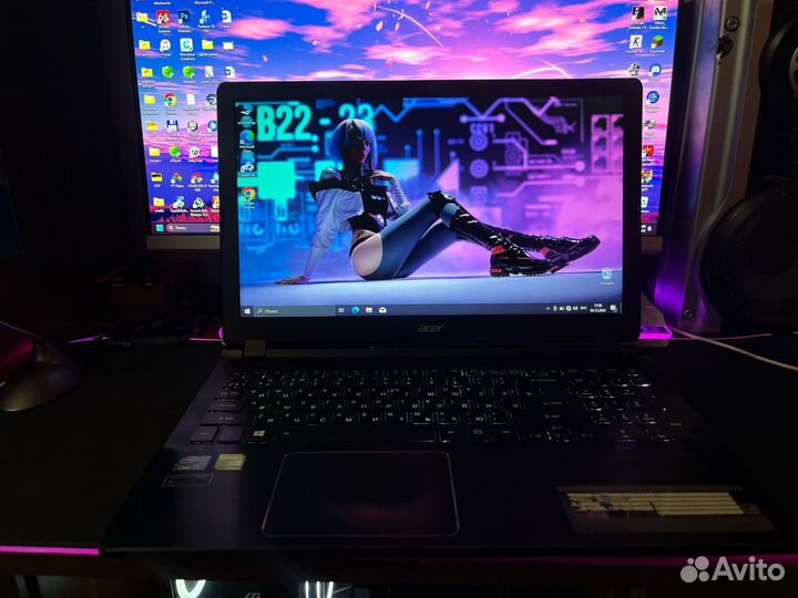 Игровой ноутбук - i3 500gb gt720m