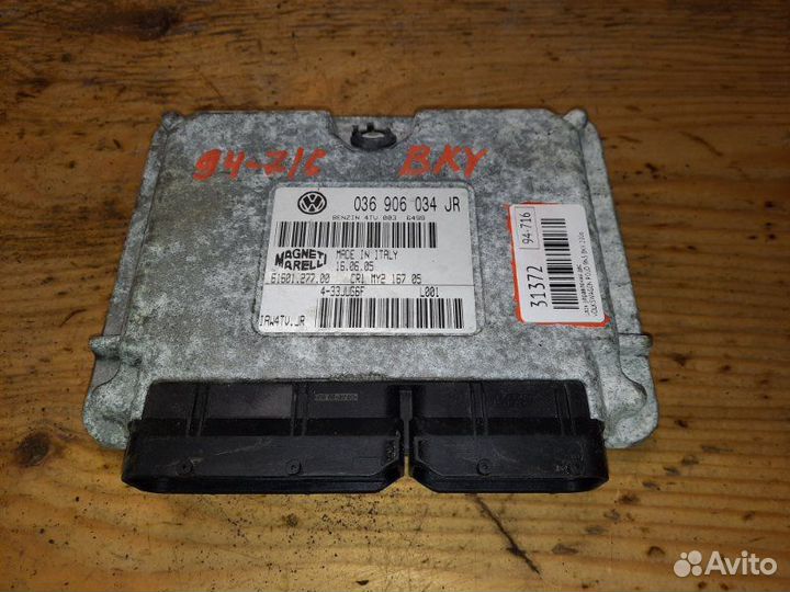 Блок управления двс volkswagen polo