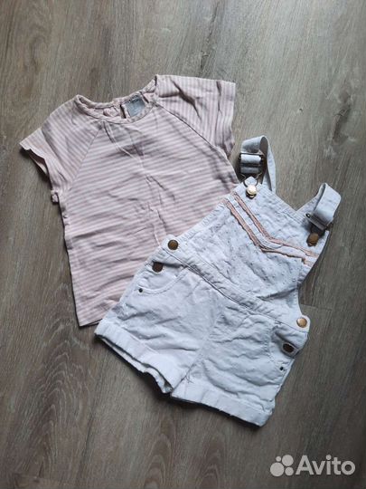 Летние вещи на девочку 86