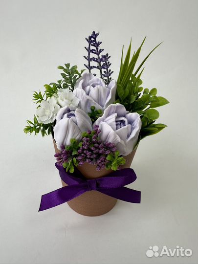 Букет из мыла