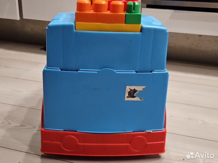 Паровозик томас большой mega bloks