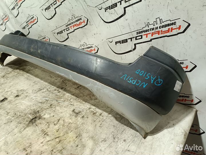 Бампер toyota succeed NCP51V NCP55V NCP58G NCP59G NLP51V 5215952280 задний серебро, 199 QA5100