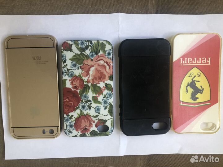 Чехлы Apple iPhone X, 5/5s, 4s, 6s,8