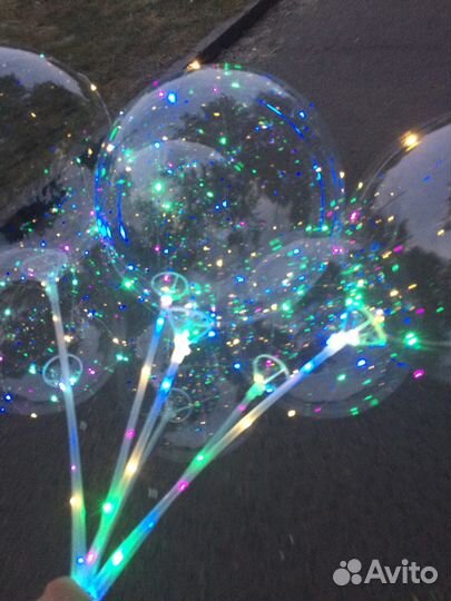 Шары bobo, светящиеся шары