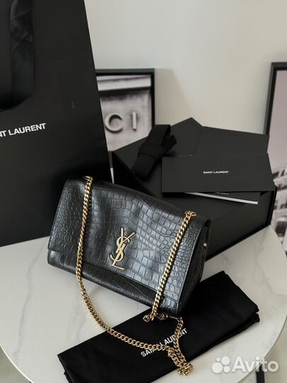 Двухсторонняя сумка Saint Laurent Kate ysl