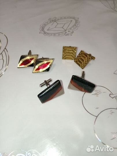 Запонки мужские СССР