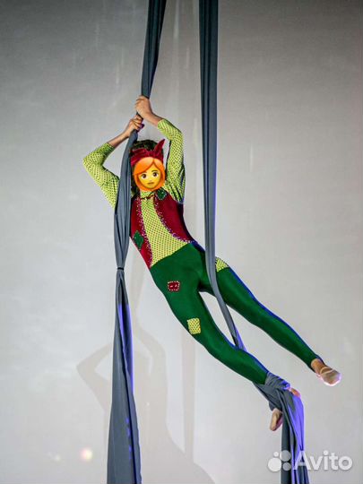 Костюм Баба Яга для воздушной гимнастики