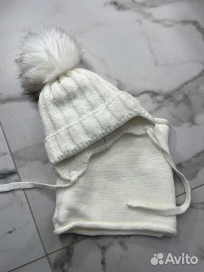 Шапка+снуд (зима)