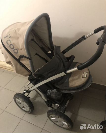 Коляска для новорожденных 2в1