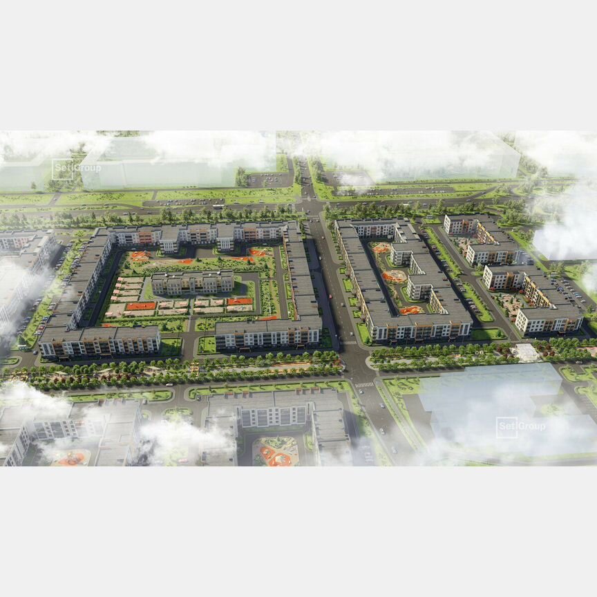 1-к. квартира, 38,4 м², 4/4 эт.