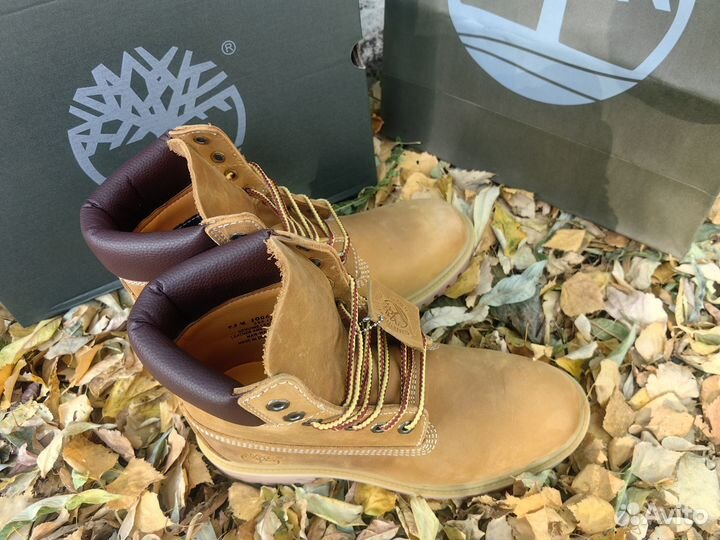 Ботинки Timberland жёлтые 41-45р