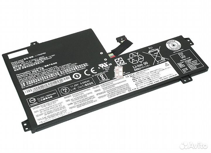 Аккумулятор Lenovo Chromebook 100e 11.4V 3690mAh