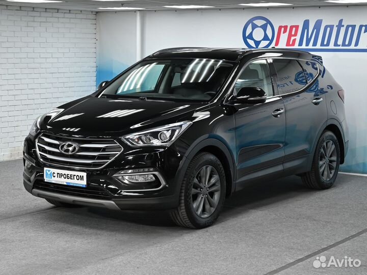 Hyundai Santa Fe 2.4 AT, 2018, 95 000 км