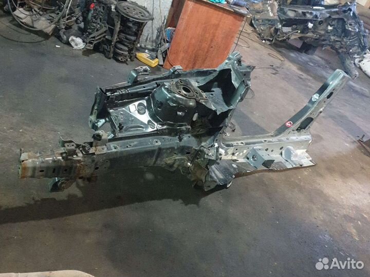 Правый лонжерон с порогом мазда 3 bl