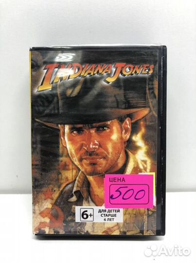 Картридж Indiana Jones для Sega