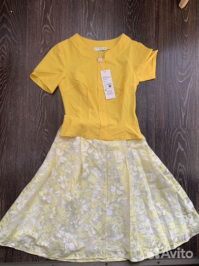 Юбка и блузка, размер 42