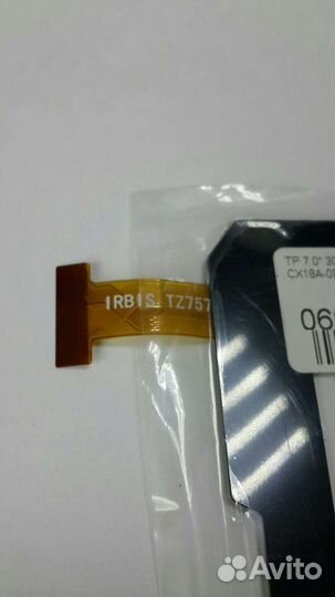 Тачскрин на планшет irbis TZ757
