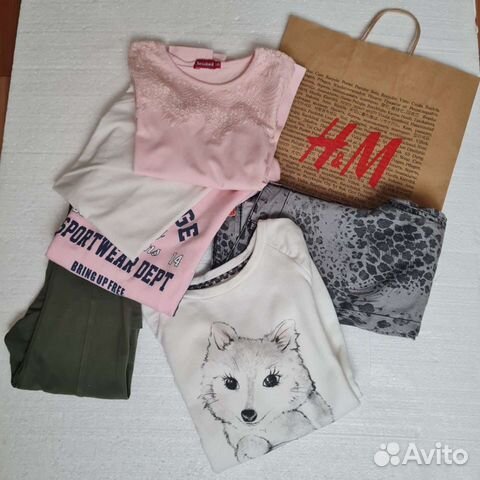Вещи на девочку пакетом брендовые р 134,140