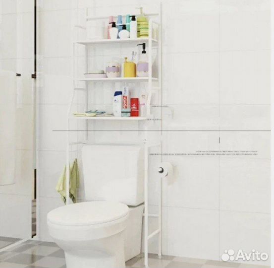 Полка в ванную над стиральной машинкой